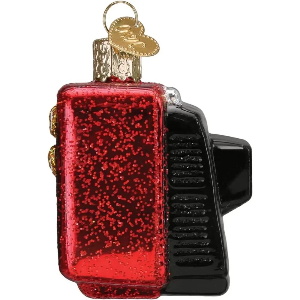 Classic Glass Blown Ornament for Christmas Tree